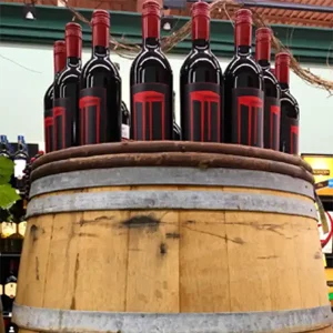 Red Table Barrels